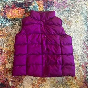 Faded Glory y pink fleece lined vest